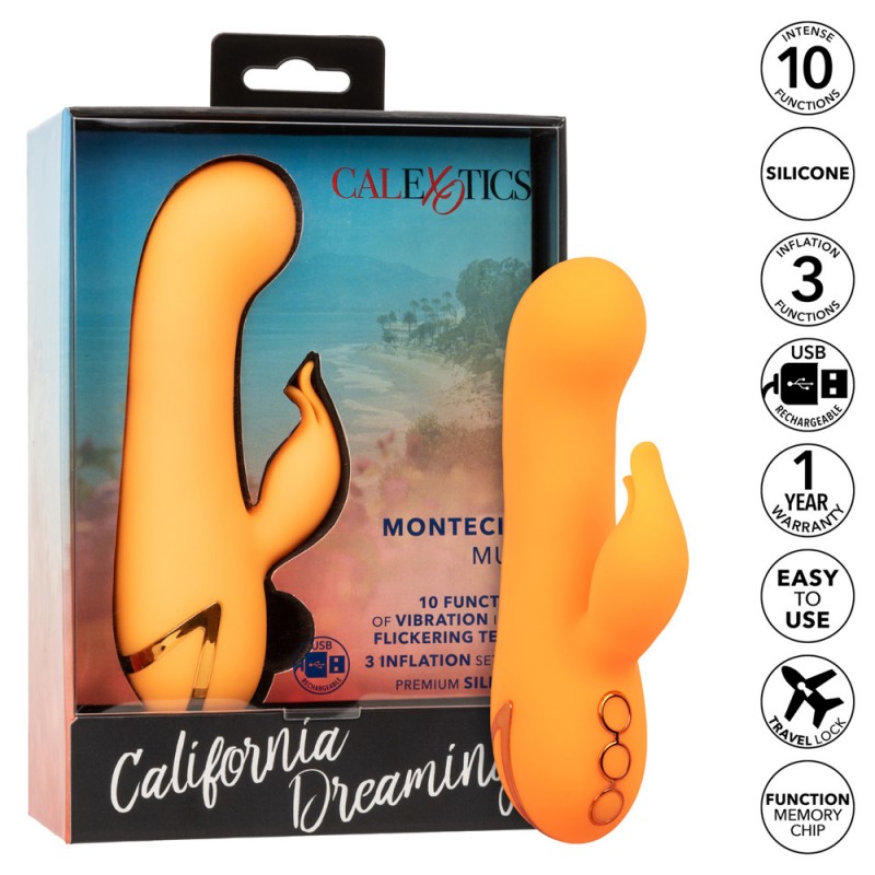 California Dreaming Montecito Muse Rabbit Vibrator3