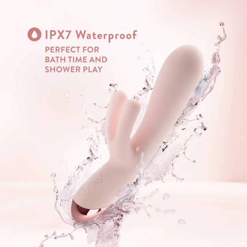 Blush Elora G-Spot Clitoral Triple Stimulator Rabbit Vibrator2