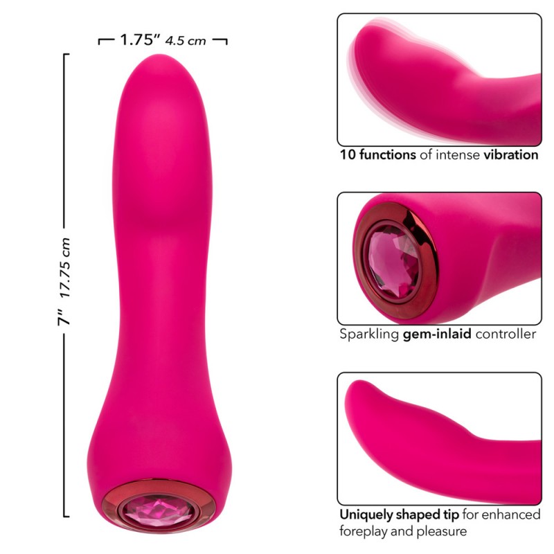 CalExotics Gem Vibe Collection Glider G Spot Vibrator