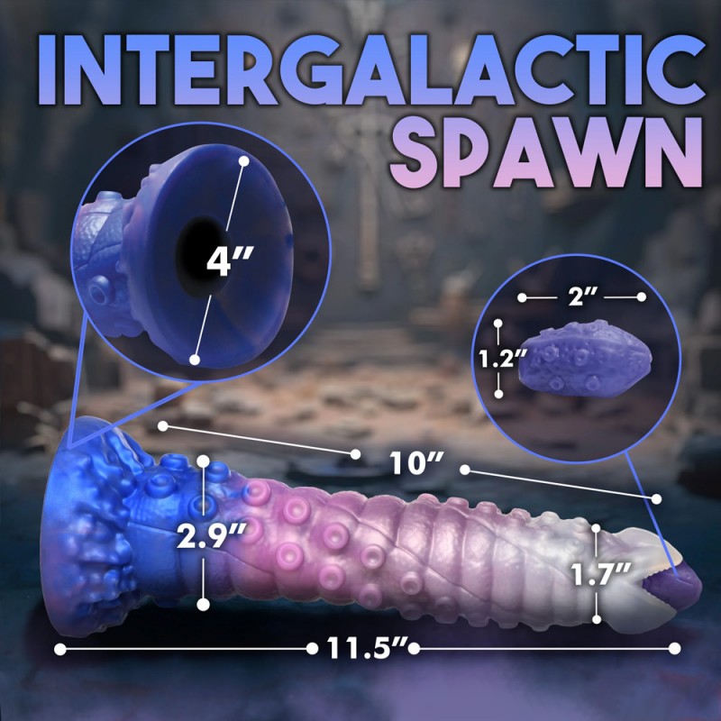 Creature Cocks Tenta Queen Ovipositor Fantasy Dildo with Eggs2