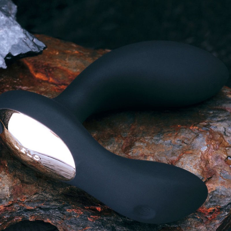 LELO Hugo 2 Black Prostate Massager Vibrator with App Control