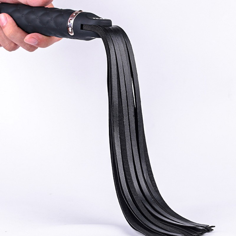 Vibra-Lasher 9X Vibrating Dildo Flogger3