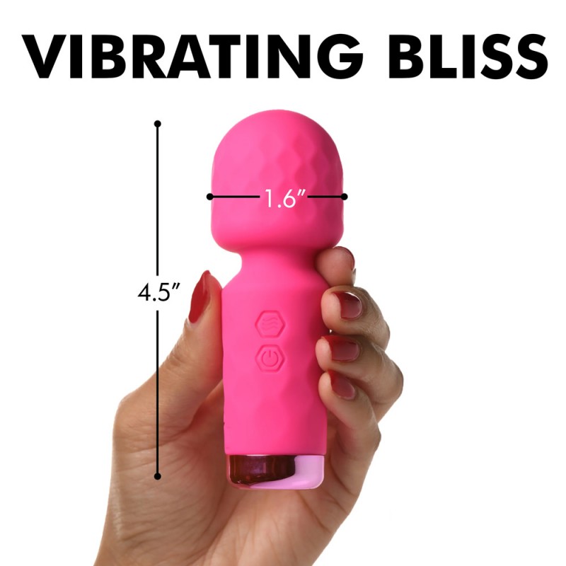 Bang! 10X Mini Silicone Wand Clitoral Vibrator