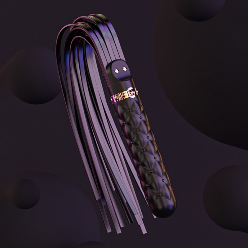 Vibra-Lasher 9X Vibrating Dildo Flogger2