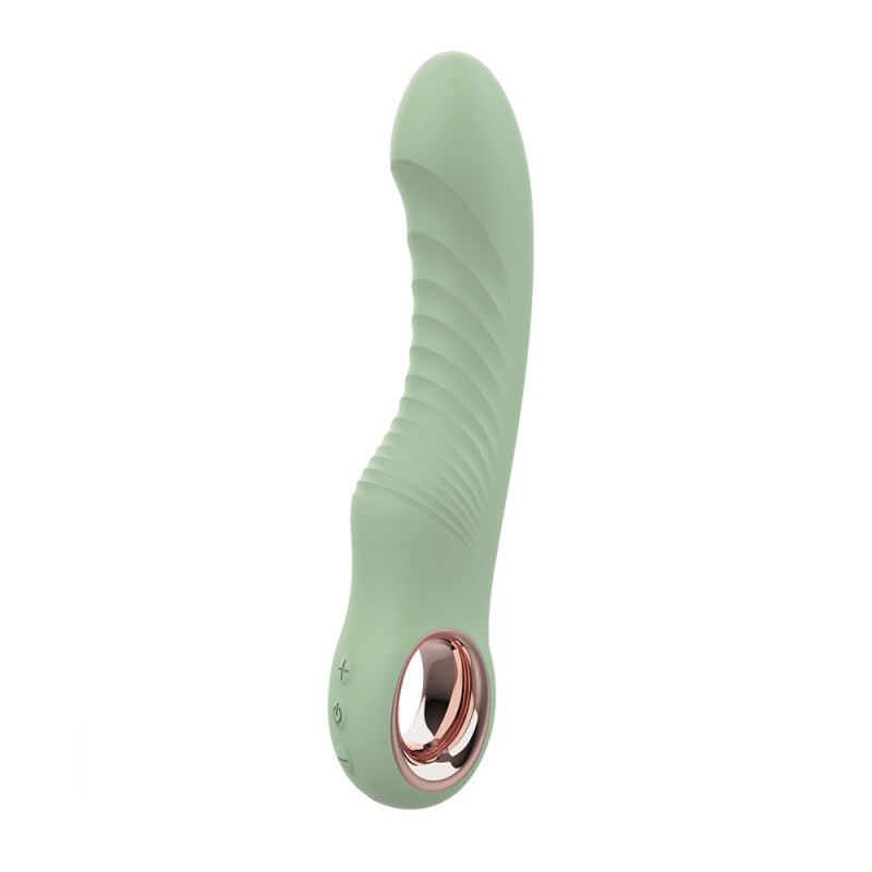 Nobu Gwen G-Spot Vibrator w/Removable Green Bullet Vibrator