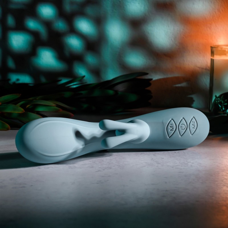 Evolved Novelties Boss Bunny Blue Rabbit Vibrator