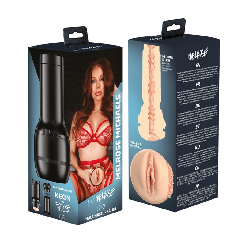 Kiiroo Feel MelRose Stroker Male Masturbator6
