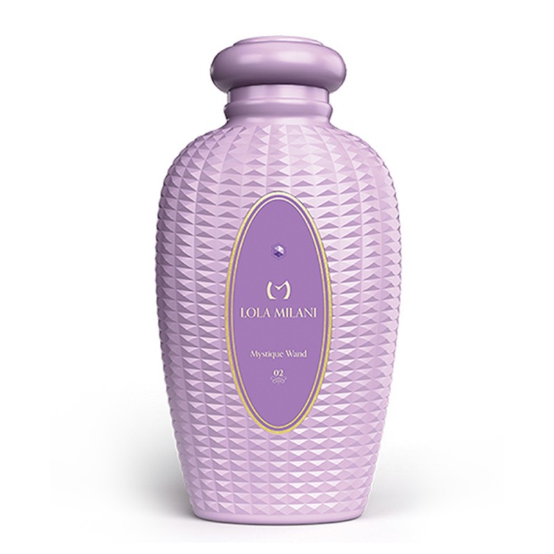 Lola Milani Mystique Clitoral Wand Vibrator w/Taupe Bottle