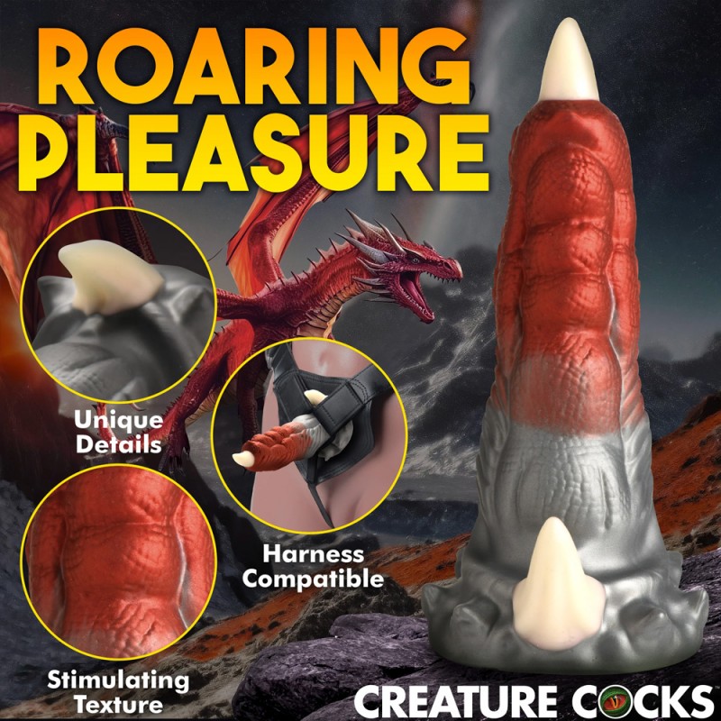 Creature Cocks Talon Silicone 7 Inch Fantasy Dildo5