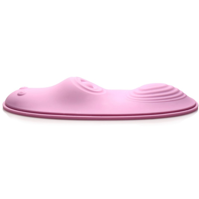 Inmi The Pulse Slider 28X Pulsing and Vibrating Silicone Pad with Remote