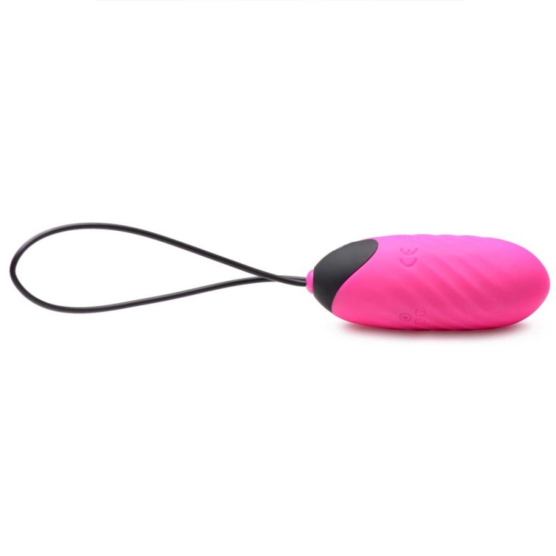 28X Swirl Silicone Egg Vibrator with Remote1