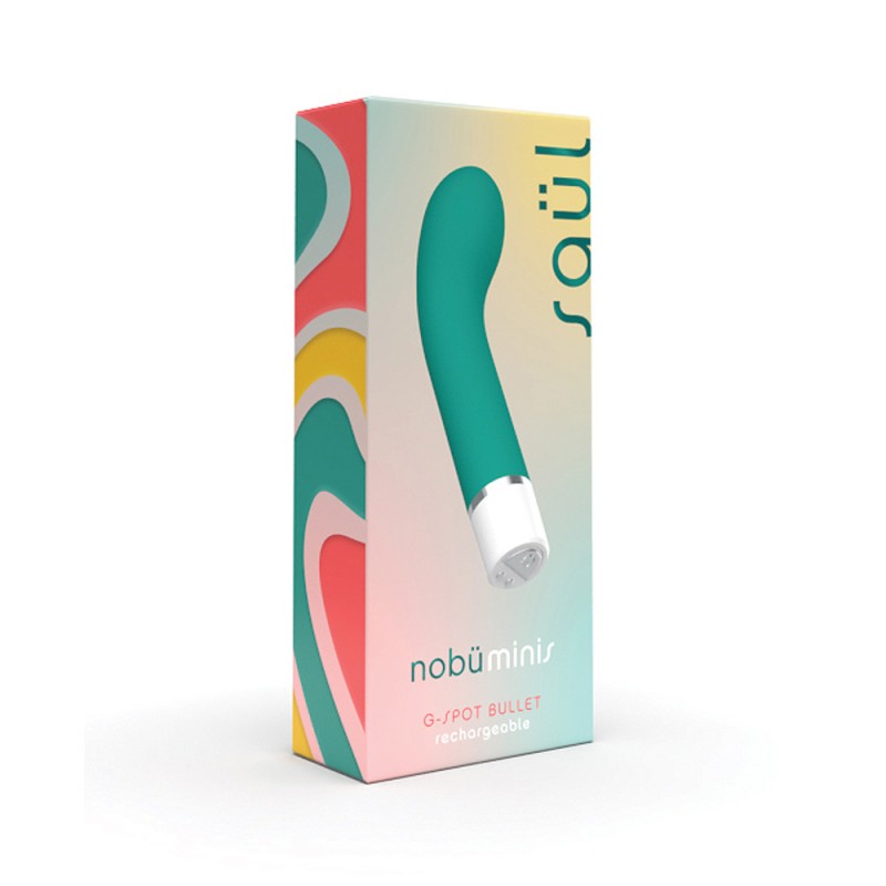 Nobu Mini Saul G-Spot Teal Bullet Vibrator