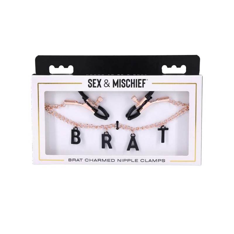 S&M Brat Charmed Nipple Clamps2