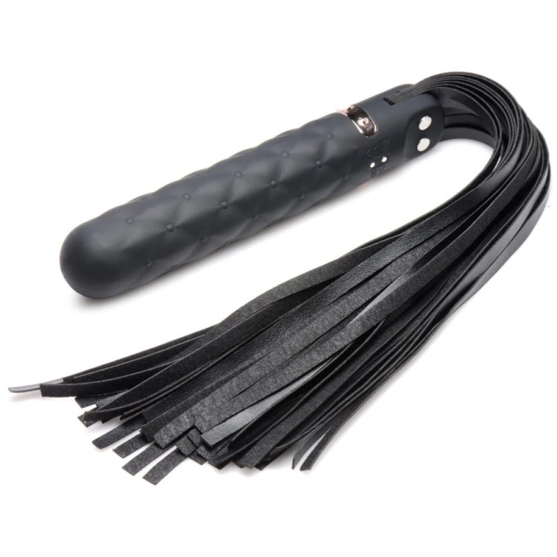 Vibra-Lasher 9X Vibrating Dildo Flogger5