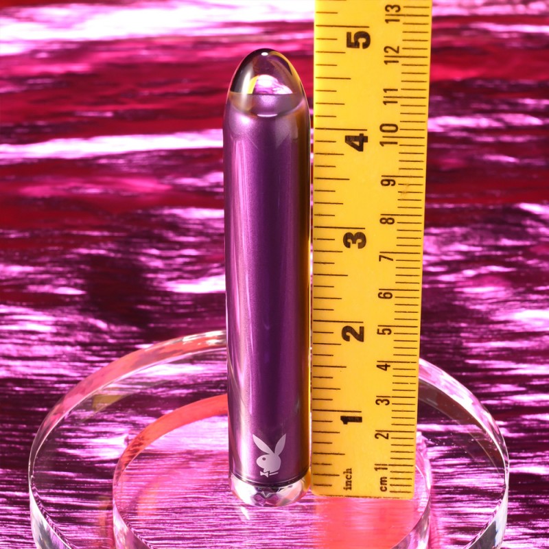 Playboy Pleasure Amethyst Bullet Vibrator Clitoral Stimulator