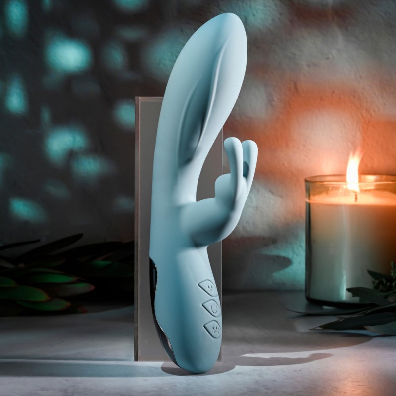 Evolved Novelties Boss Bunny Blue Rabbit Vibrator