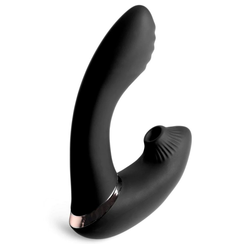 Shegasm 7X Swivel Sucker 180 Rotating Silicone Suction Vibrator