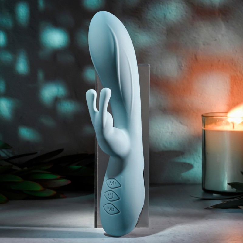 Evolved Novelties Boss Bunny Blue Rabbit Vibrator