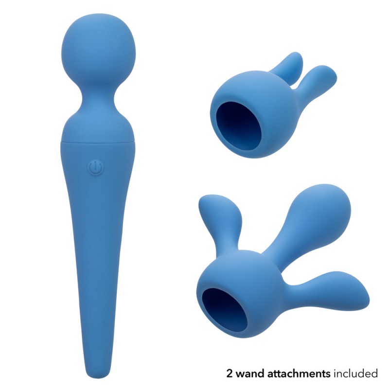 Couture Collection Body Wand Vibrator Kit with 2 Attachments5