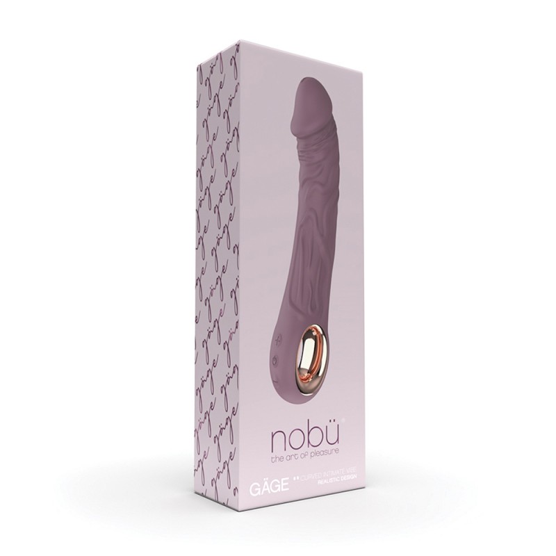 Nobu Gage Purple G-Spot Vibrator w/Removable Bullet