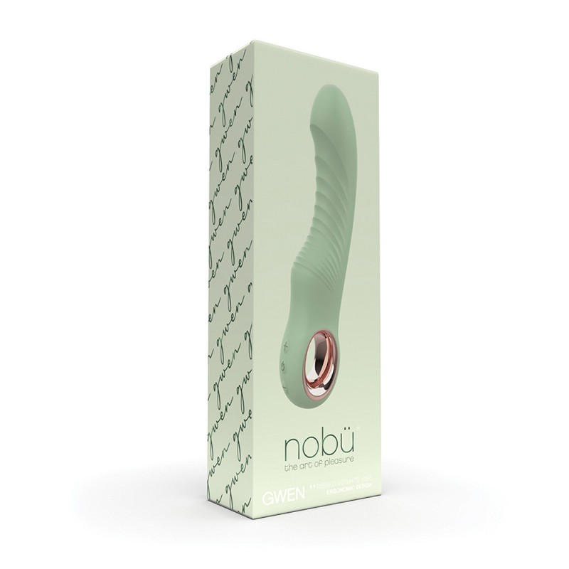 Nobu Gwen G-Spot Vibrator w/Removable Green Bullet Vibrator
