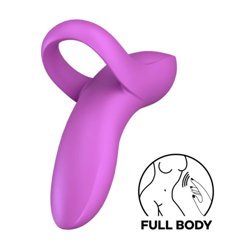 Satisfyer Bold Lover Finger Vibrator multifunctional stimulator