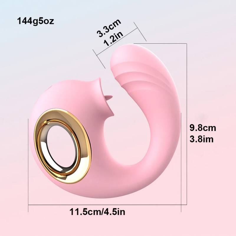 Clit G-Spot Stimulator Tongue Licking Vibrator4