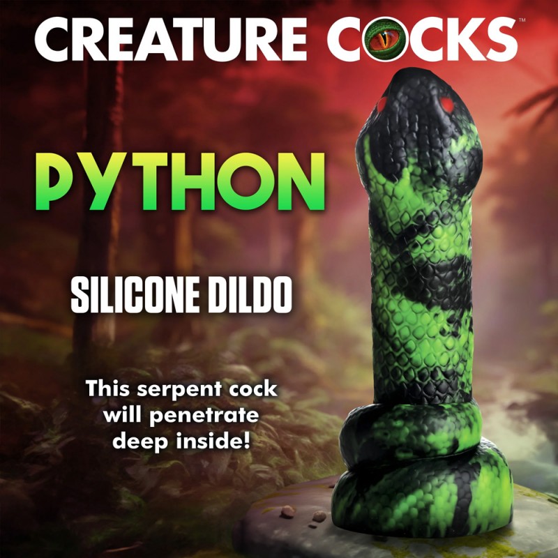 Creature Cocks Python Silicone Fantasy Dildo1