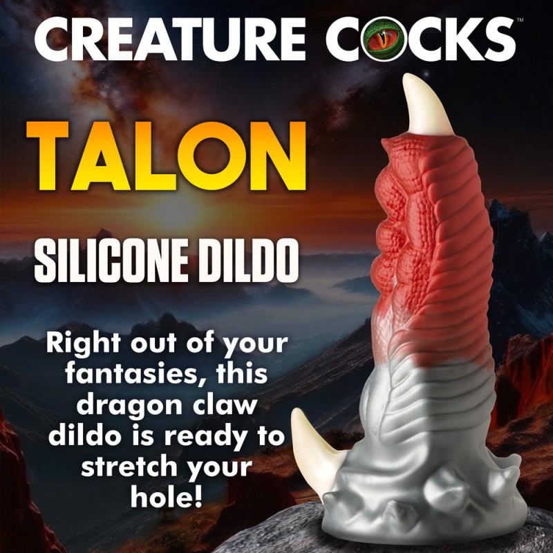 Creature Cocks Talon Silicone 7 Inch Fantasy Dildo1