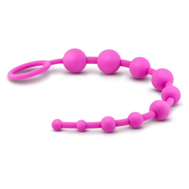 Blush Luxe Indigo 12.5-Inch Silicone Anal Beads