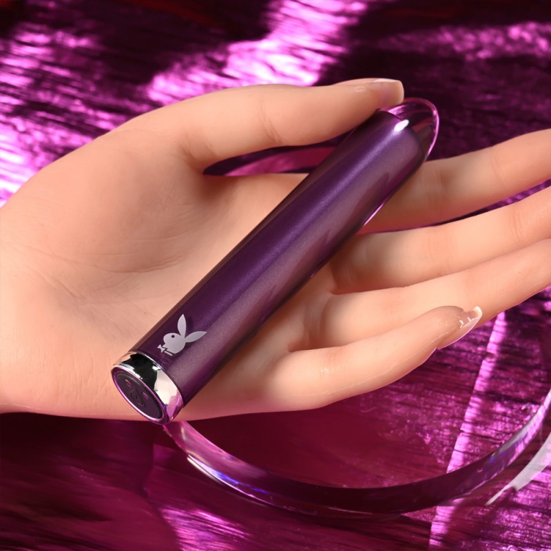 Playboy Pleasure Amethyst Bullet Vibrator Clitoral Stimulator