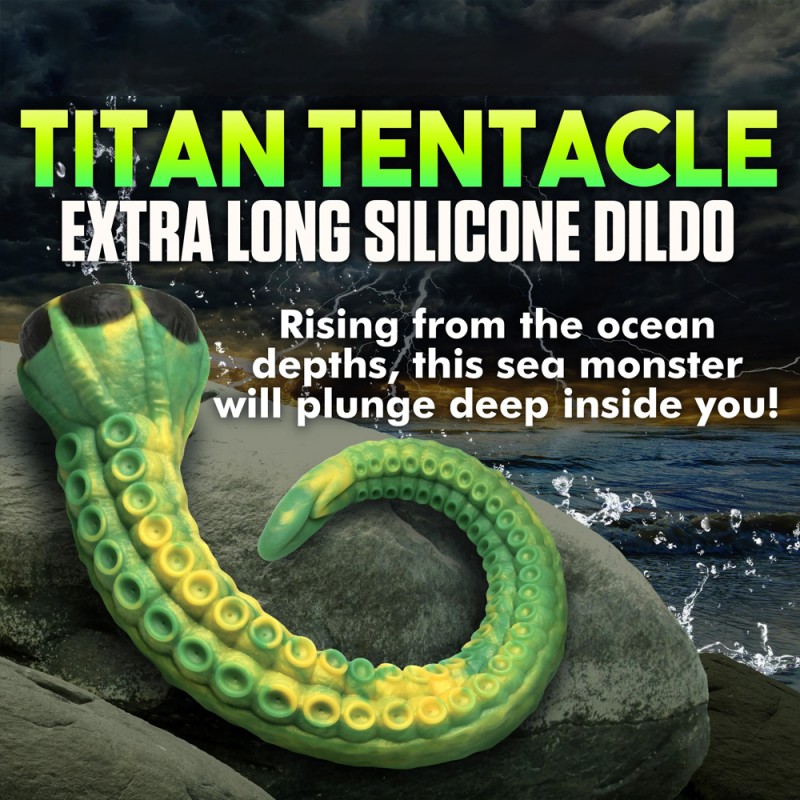 Creature Cocks Titan Tentacle Extra Long Silicone Dildo