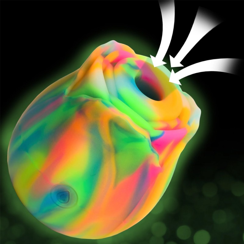 Bloomgasm Glow Rose Glow-in-the-Dark Clitoral Stimulator Rose Vibrator