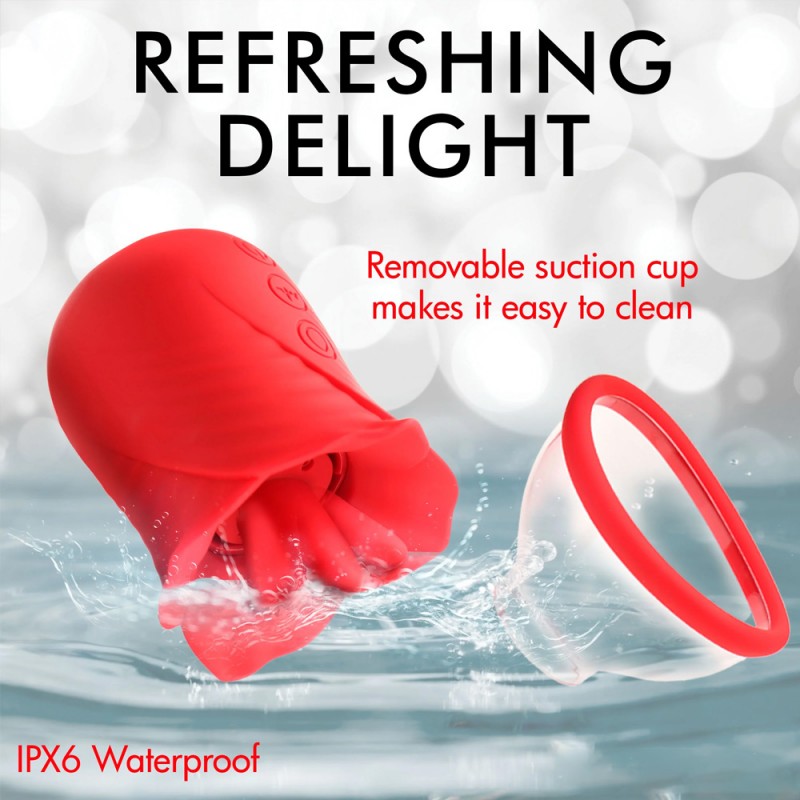 Lily Lover Sucking & Vibrating Clitoral Stimulator with Suction Cup5