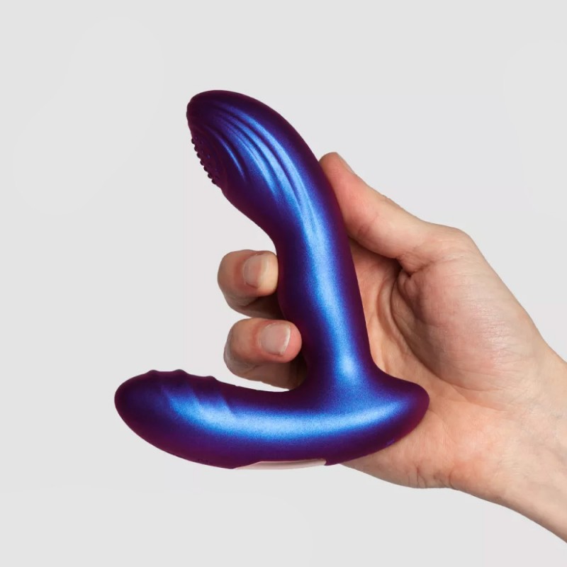 Hueman Galaxy Tapping Purple Prostate Massager Butt Plug
