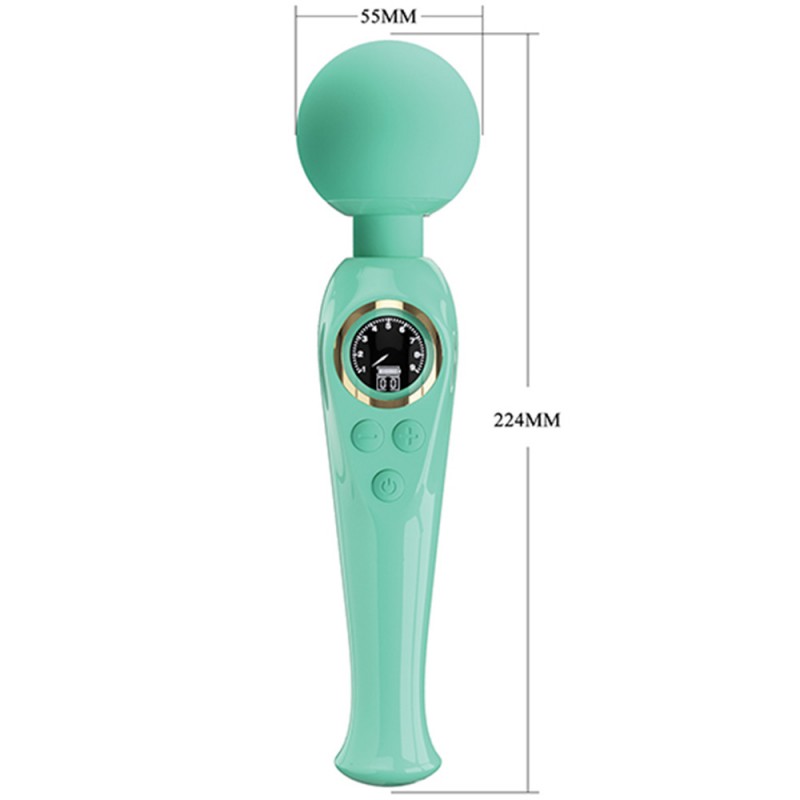 Pretty Love Skylar Wand Vibrator with LED Digital Display