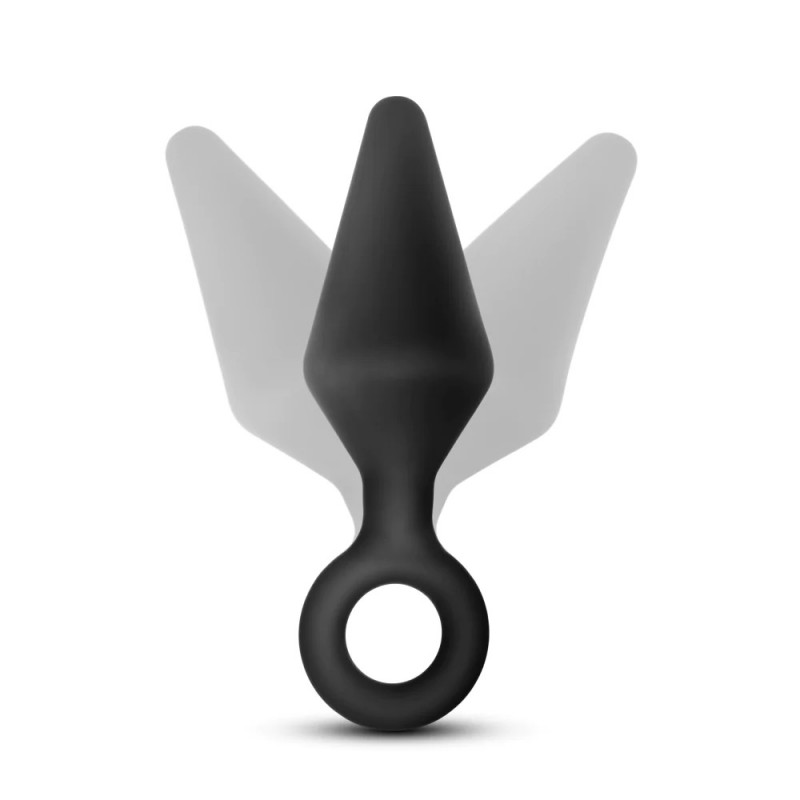 Luxe By Blush Night Rimmer Kit Black Anal Plug With Handle