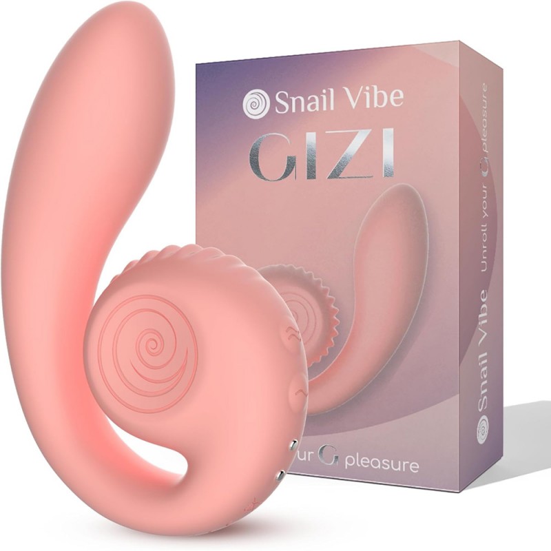 Snail Vibe Gizi Dual Stimulator G Spot Vibrator Clitoral Vibe