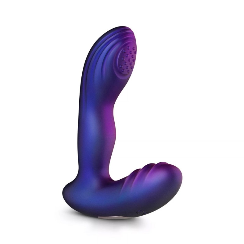 Hueman Galaxy Tapping Purple Prostate Massager Butt Plug