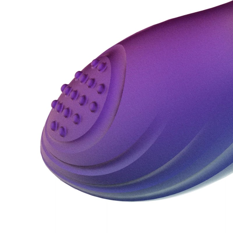 Hueman Galaxy Tapping Purple Prostate Massager Butt Plug