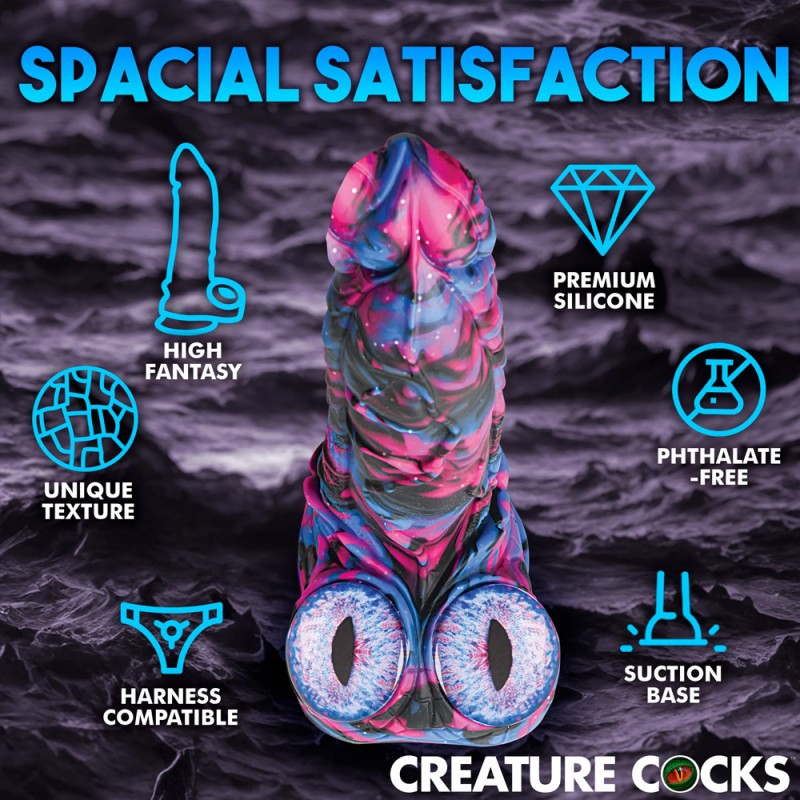 Creature Cocks Alienoid Silicone Dildo 8.8 Inch with Suction Cup