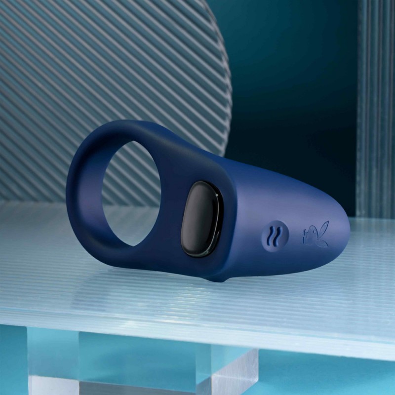 Playboy Pleasure Point Vibrating Penis Ring Silicone