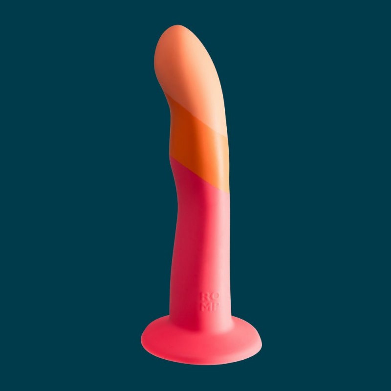 ROMP Dizi Pink Silicone Dildo with Suction Cup