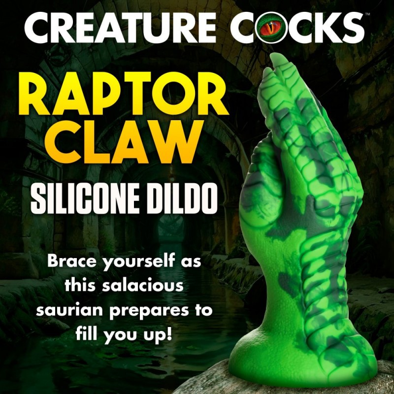 Creature Cocks Fantasy Dildo Silicone Demon Raptor Claw Fisting