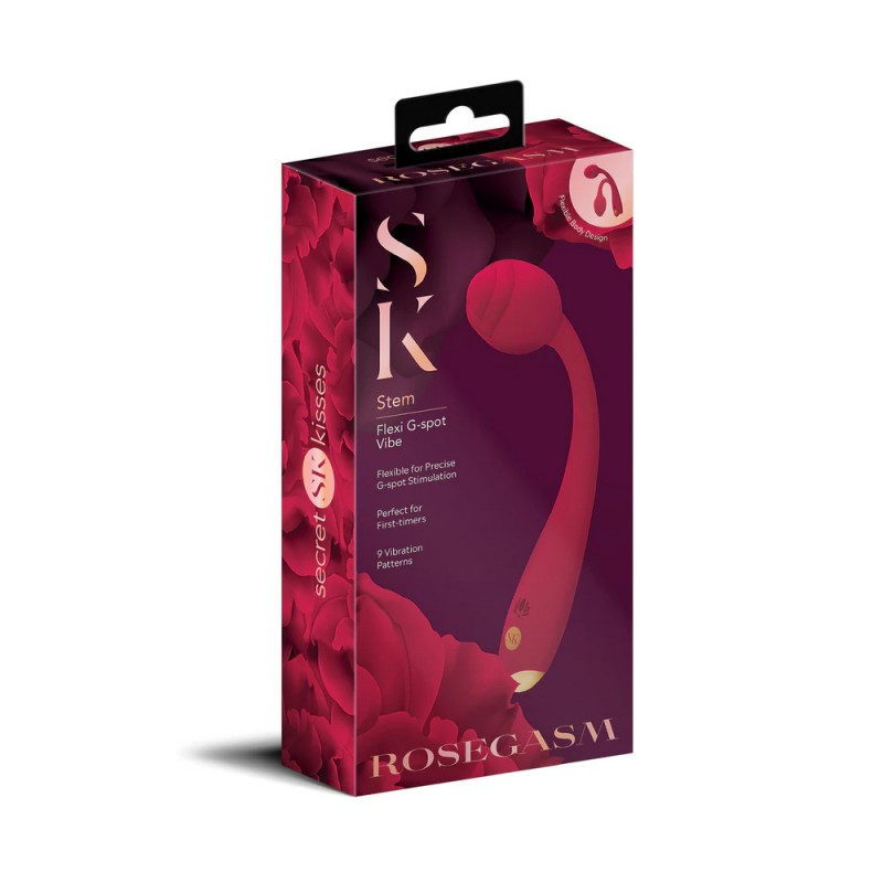 Rosegasm Long Stem Flexi G-Spot Vibe1