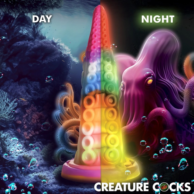 Luminoctopus Glow In The Dark Tentacle Fantasy Dildo4