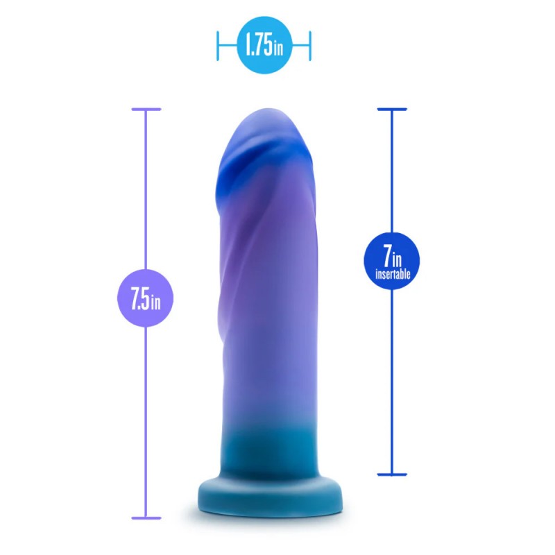 Blush Avant Midnight Rendezvous Silicone Dildo with Suction Cup5