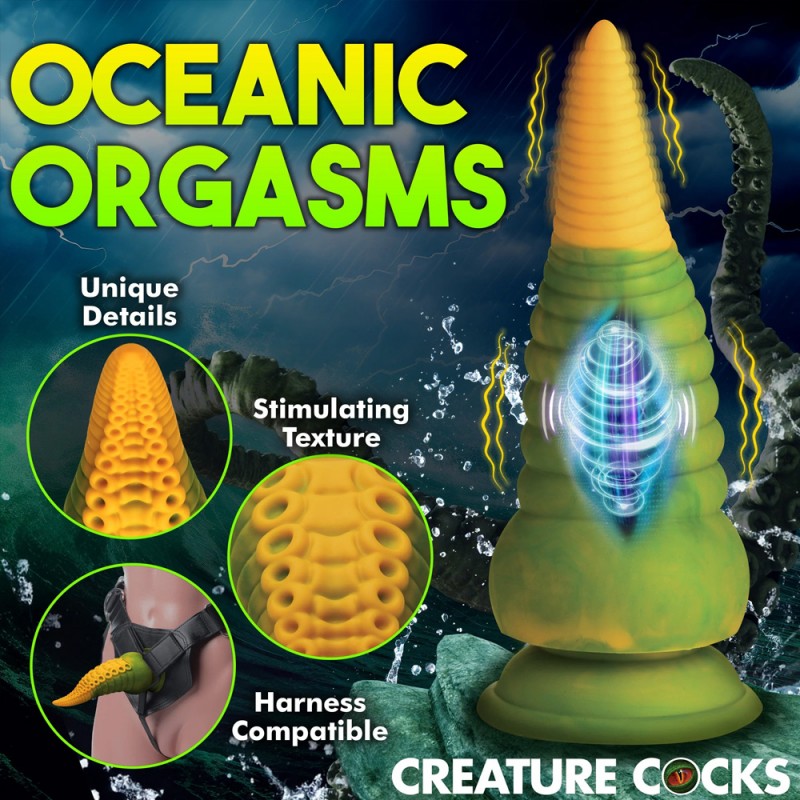 Fantasy Dildo Monstropus 2.0 Vibrating Tentacle Silicone Dildo