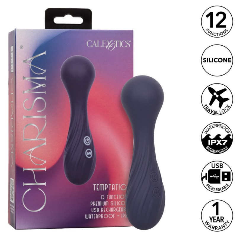 CalExotics Charisma Temptation Dual Ended Vibrator Massager2