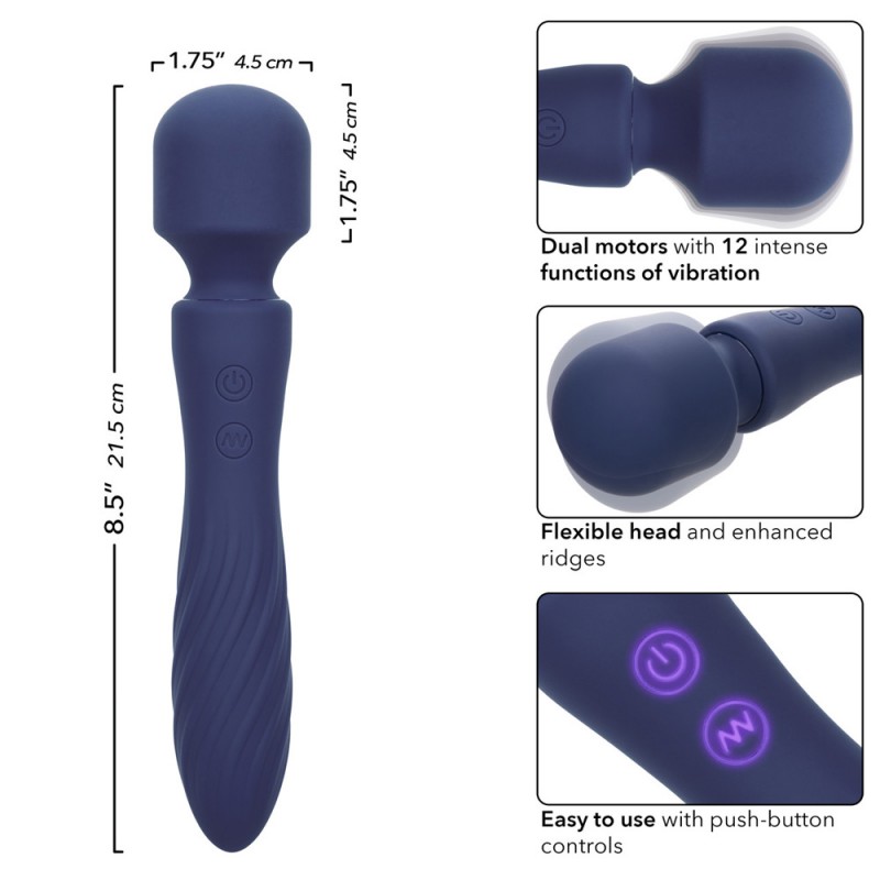 CalExotics Charisma Mystique Slim Luxury Magic Wand Vibrator